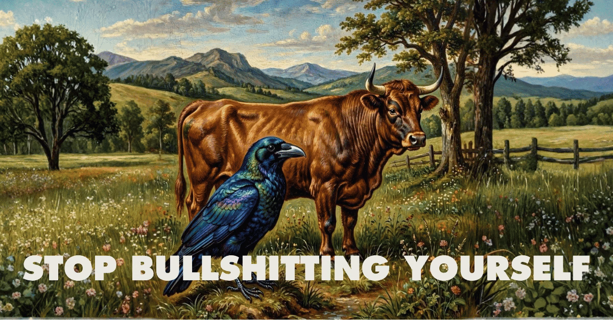 Stop Bullshitting Yourself